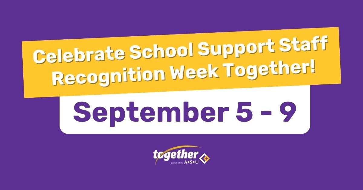 School Support Staff Recognition Week is back in 2022!